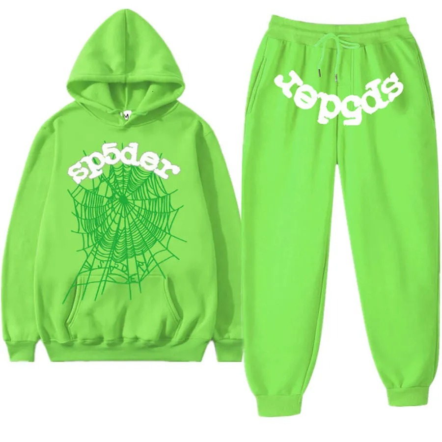 The Rise of Spider Hoodie Green in Street Fashion for Men